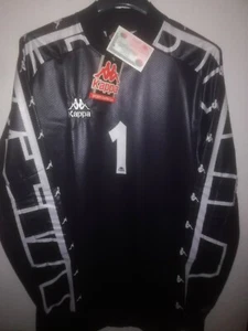 FC BARCELONA 1996-1997 BNWT Goalkeeper Vitor Baia 1 camiseta shirt kappa - Picture 1 of 9