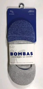 Calcetines BOMBAS Marled Cushion No Show (S) pequeños para mujer 4-6,5 ¡Envío hoy! - Imagen 1 de 2