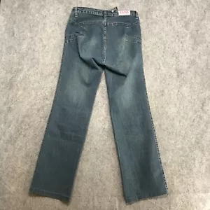 Tammy Jeans Womens Size EU 44 Straight Leg Regular Rise Faux Pockets Faded Denim - Picture 1 of 12