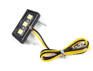LUCI TARGA OMOLOGATA LUCE A LED PORTATARGA LAMPADA UNIVERSALE MOTO SCOOTER - Bild 1 von 2