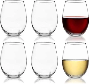 Set 6 BICCHIERE WHISKY DA 46,5 cl / per liquori rum distillati Whiskey in Vetro - Foto 1 di 10