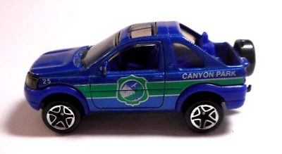 Land Rover Freelander 1998 Matchbox - Metalflake Blue Canyon Park Foto 1 de 4
