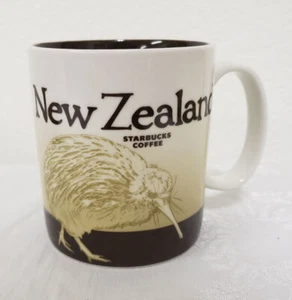 Starbucks Been There Collector's Series 16 oz. Taza de café - Nueva Zelanda con kiwi - Imagen 1 de 7