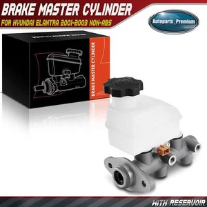Brake Master Cylinder w/Reservoir & Sensor for Hyundai Elantra 2001-2003 Non-ABS - Bild 1 von 9