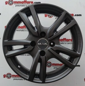4 cerchi lega nuovi mak icona 4x100 r15 matt.antracite lt002230 - Foto 1 di 1