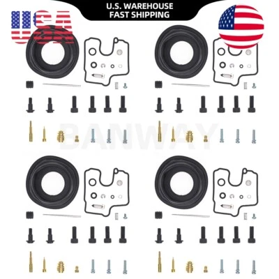 For Yamaha 2002 - 2007 XVZ1300 Royal Star Midnight Venture Carburetor Rebuild Ki Foto 1 de 4