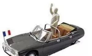 NOREV 158706 1/43 Citroen SM Presidentielle 1995 W/Presidente Chirac Figura - Foto 1 di 6