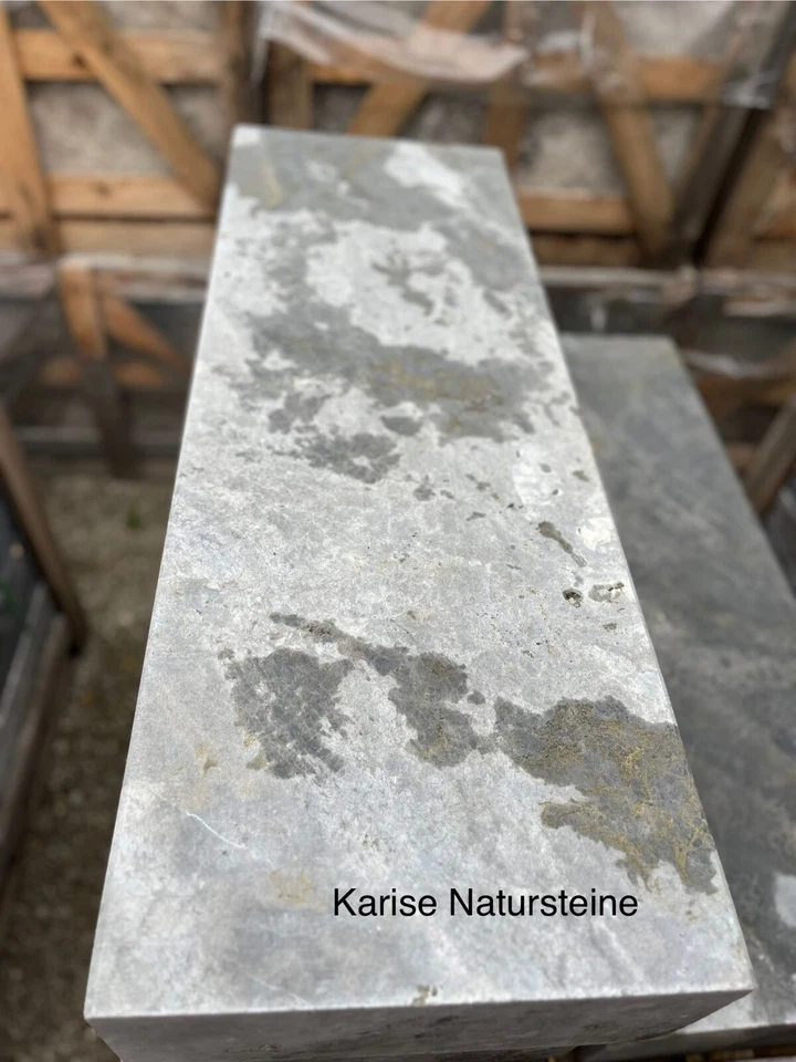 Dolomit Naturstein Blockstufe Silber Grey 100x35x15cm geschliffen Stk Preis - Bild 1 von 1