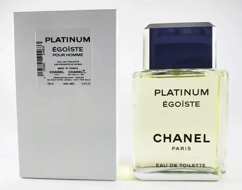Chanel Platinum Egoiste Pour Homme 3.4oz 100ml Eau De Toilette New
