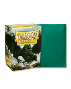 Dragon Shield Sleeves  Classic Green(100) New - Picture 1 of 1