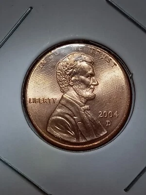 2004 Denver Lincoln Cent Doubled Die Reverse Fs-01!!! - Image 1 of 4