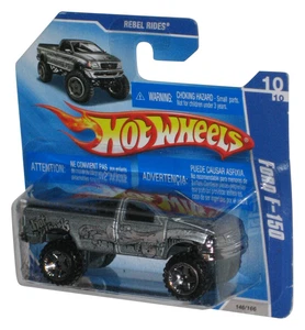 Hot Wheels Ford F-150 10/10 (2008) Silver Rebel Rides Toy Truck 146/166 - (Short - Picture 1 of 1
