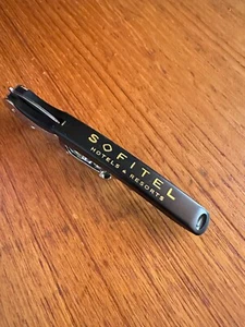 Murano SOFITEL HOTEL & RESORTS Waiters Corkscrew Wine Key Opener - Picture 1 of 4