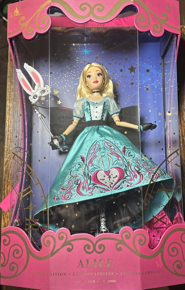Alice Limited Edition Doll Disney Designer Midnight Masquerade Series 12
