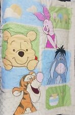 Disney Baby - Blanket - Winnie the Pooh - Piglet - Tigger - Eeyore - 32" x 42"