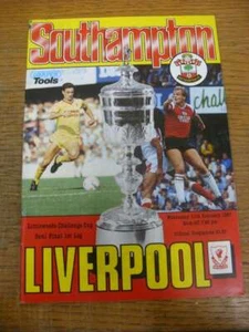 11/02/1987 Football League Cup Semi-Final: Southampton v Liverpool - Picture 1 of 1