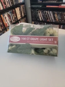 Wilson & Fisher Indoor /Outdoor Grape Light Set/ 10 Clusters/100 CT. Lights/NEW - Picture 1 of 4