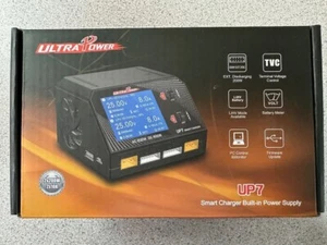 Ultra Power UP7 AC 200W DC 400W Dual Port Multi-Chemistry Smart Charger UPTUP7 - Picture 1 of 11