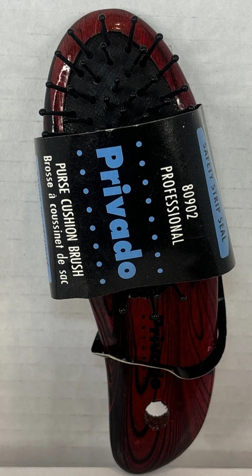 De Colección Philips Privado Profesional Cartera Cojín Cepillo Rojo Cereza Grano #80902 Foto 1 de 4