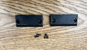 TECHNICS SL-1800 TURNTABLE DUST COVER LOWER HINGE MOUNTS - Picture 1 of 2