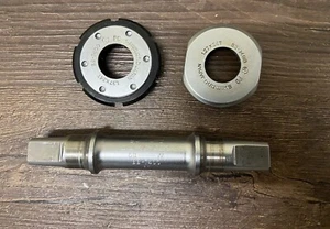 Boitier de Pédalier Shimano Dura Ace BB-7400 1.37x24 Ancien Vélo Vintage 1970's - Imagen 1 de 3