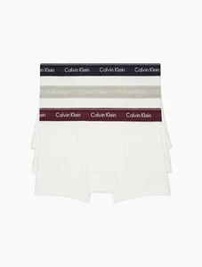 Tronchetto Calvin Klein uomo NB4002-134 cotone vestibilità classica confezione da 3 pezzi taglia media - Foto 1 di 1