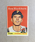 1958 Topps #459 Ron Blackburn Baseball RC.  VGEX
