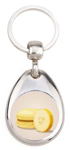 Macaron Banane - Porte clé en métal - Foto 1 di 4