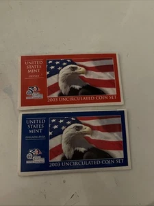2003 Uncirculated Coin Set U.S Mint Government Packaging OGP COA - Picture 1 of 5