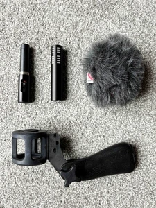 Sennheiser ME64 XLR Shotgun Microphone & K6P Power Module Windshield Grip - Picture 1 of 14
