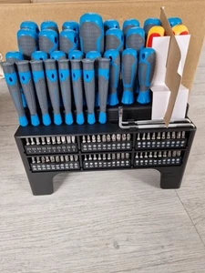 WORKZONE XXL Schraubendreher- und Bitsortiment, 100-tlg. magnetischen Spitzen - Bild 1 von 7