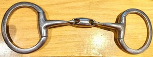 JP Korsteel Eggbutt Oval Link Snaffle ALL SIZES - Picture 1 of 5
