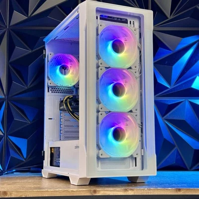Custom RGB Gaming PC Intel i7 32GB RAM 512GB SSD Nvidia RTX 3060 12GB - Image 1 of 4