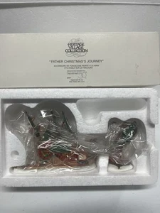 Dept 56 "FATHER CHRISTMAS'S JOURNEY" Heritage Village Collection VTG 1998 - Picture 1 of 1