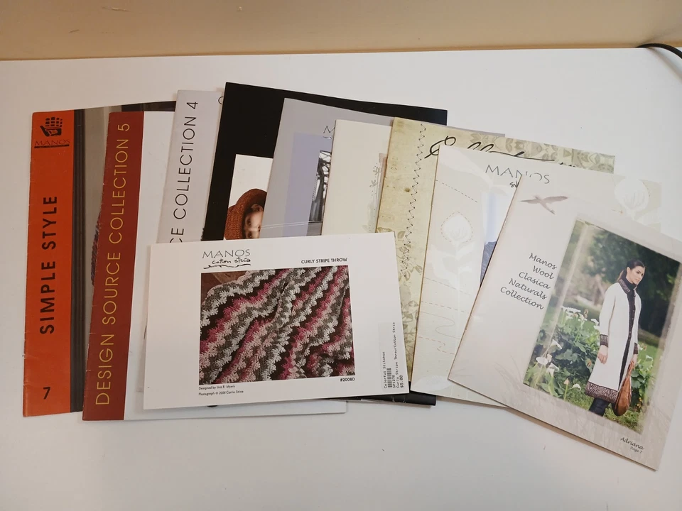 Manos Del Uruguay Knitting Pattern Books Magazine Womens Lot- MG1 - Image 1 of 4