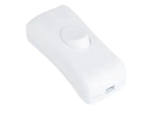 Dencon - 2 Core Inline Switch 2A White - Picture 1 of 1