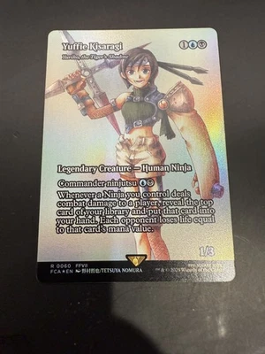 MTG FFVII Yuffie Kisaragi R0060 English Showcase. Foil  - Image 1 of 3