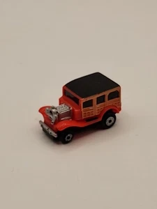 Vintage Galoob Micro Machines Insiders 1920's Ford Woody w/ Mini Car Inside Look - Picture 1 of 10