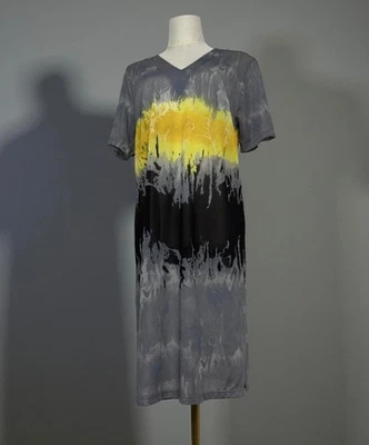 Beldona Vintage T-Shirt Dress Printed Multicolor Jersey Size M - Image 1 of 4