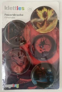 5x Ergobag Kletties Schulranzen Feuerdrache Drache Ninja Ninjas Drachen - Bild 1 von 2