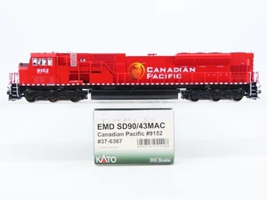 HO KATO 37-6367 CP Canadian Pacific EMD SD90/43MAC Diesel #9152 w/ DCC & Sound - Picture 1 of 12