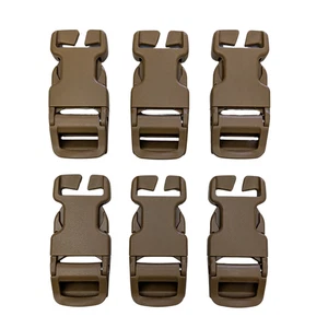 1" Mil-Spec Military Auto Cam Snap Quick Release Backpack Webbing Strap Buckle - Picture 1 of 12