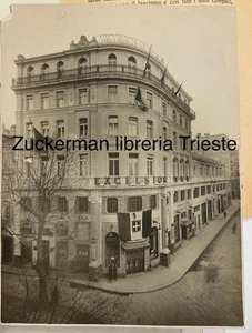 foto originale timbrata TRIESTE CINEMA EXCELSIOR via muratti anni 20 ca - Foto 1 di 3