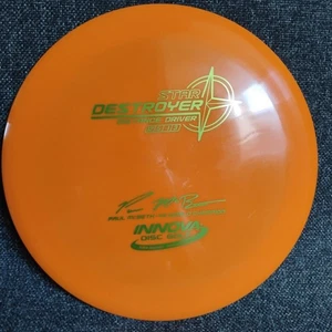 Paul McBeth 4x Star Destroyer Disc Golf NEW 175g Orange - Picture 1 of 5