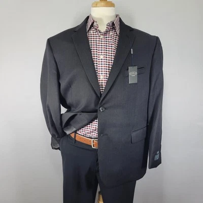 Men's Pronto Uomo Platinum Suit Seperate Jacket Sport Coat Wool Gray 48S NEW - Image 1 of 4