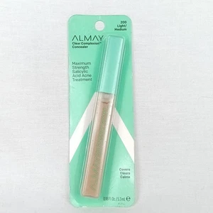 Almay 200 LIGHT/MEDIUM Clear Complexion Concealer with Salicylic Acid Free Ship! - Picture 1 of 4