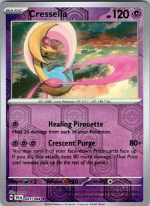 Cresselia Reverse Holo 021/064 SV: Shrouded Fable Rare - NM - Picture 1 of 2