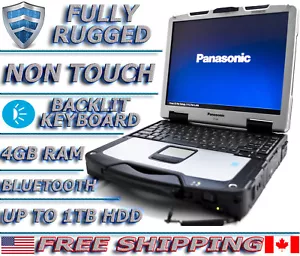 Panasonic Toughbook CF-30 1.6GHz 4GB upto 1TB HDD Military Rugged Laptop - Picture 1 of 5