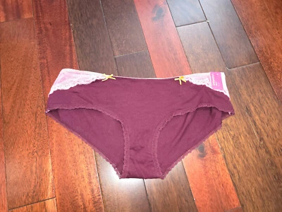 Ropa interior hipster roja oscura Xhilaration para mujer talla XL (16) NUEVA CON ETIQUETAS Foto 1 de 4