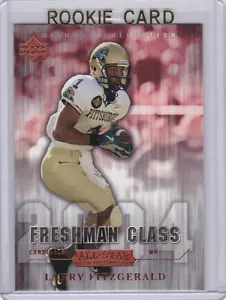 LARRY FITZGERALD ROOKIE CARD 2004 UD Freshman Class PITT $$ RC Football CARDINAL - Picture 1 of 2
